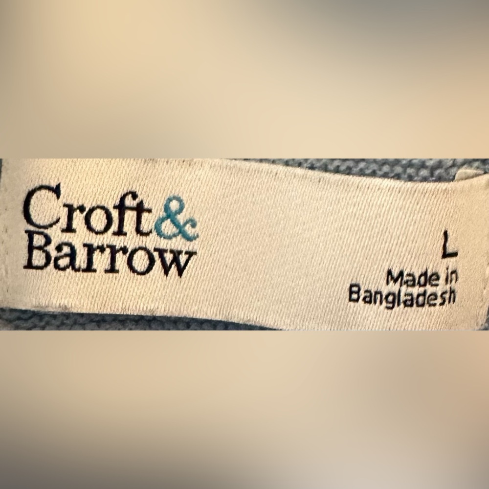 Croft & Barrow Blue Sweater Size Large - Picture 4 of 5